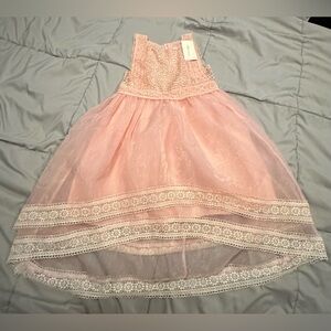 Trish Scully pink size 7 dress NWT